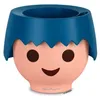 Image de Pot Ojo - Kit Complet, Bleu OcÃ©an - 21 Ã 21 Ã 15,75 Cm