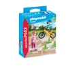 Image de Playmobil Playmobil 70061 - Enfants avec vélo et rollers