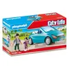 Image de Playmobil City Life 70285 Un père avec sa fille et une décapotable