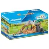Image de Playmobil Le parc animalier 70343 Famille de lions avec végétation
