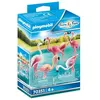 Image de Playmobil Family Fun 70351 Groupe de flamants roses
