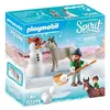 Image de Playmobil Spirit Riding Free 70398 La Mèche et Monsieur Carotte en hiver