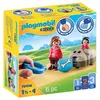 Image de Playmobil 1.2.3 70406 Mon chien qui glisse