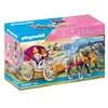 Image de Playmobil Princess 70449 Calèche et couple royal