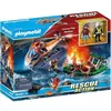 Image de Playmobil 70491 Sauvetage En Mer De Bateau De PÃ¨che En Feu 55 PiÃ¨ces