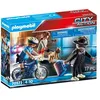Image de Playmobil Les policiers 70573 Police Policière et voleur