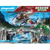 Image de Playmobil Playmobil Rescue Action 70663 Unité De Secouristes Avec Hélicoptère