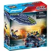 Image de Playmobil City Action 70781 Parachutiste quad bandits