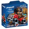 Image de Playmobil City Action 71090 Pompier et quad