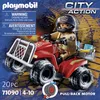 Image de Playmobil 71090 - Pompier et quad