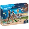 Image de Playmobil Playmobil Novelmore 71297 - Chevalier Novelmore et accessoires d'entrainement