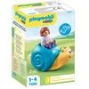Image de Playmobil 1.2.3 71322 Enfant avec escargot à bascule 1.2.3