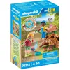 Image de Playmobil Playmobil My Life 71512 - Enfants avec famille de hérissons