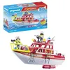 Image de Playmobil - 71598 - Bateau Sauvetage Pompiers