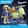 Image de Playmobil Vespa 71621 1969 Vespa 150 Sprint Veloce Vert Claire