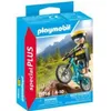 Image de Playmobil Playmobil Special Plus 71756 - Cycliste avec VTT et souche d'arbre