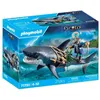 Image de Playmobil Playmobil Pirates 71793 - Pirate et requin avec mâchoire articulée