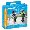 Image de Playmobil Playmobil Policiers 71804 - Policier et bandit avec accessoires - Duo Pack