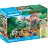 Image de Playmobil Playmobil Dinos 71820 - Spinosaure, chercheur et véhicule à grue pivotante