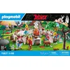 Image de Playmobil Astérix 71827 Le banquet village personnages