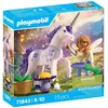 Image de Playmobil Magic Unicorns 71843 - Licorne Lavande porte-bonheur avec fÃ©e