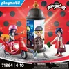 Image de Playmobil Miraculous 71864 Miraculous Marinette à scooter & Kagami