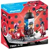 Image de Playmobil Playmobil Miraculous 71864 - Marinette à scooter & Kagami