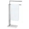 Image de Porte-serviettes et porte-vêtements noble white - blanc/brillant