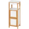 Image de Wenko Etagère De Salle De Bain Scandinave Finja - L. 34 X H. 89 Cm - Blanc