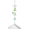 Image de Wenko 3208010100 EtagÃ¨re d'Angle TÃ©lescopique Douche Easy Blanc