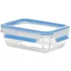 Image de Emsa 513918 clip&close verre boîte alimentaire rectangulaire transparent 0,5 l