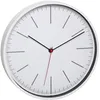 Image de Horloge murale analogique, sans chiffres, avec couvercle en verre, blanc, TFA 60.3049.02