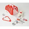 Image de Set vétérinaire avec chien, cage et accessoires Klein