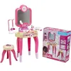 Image de Klein Toys Jouet De Beauté - Klein - Centre De Beauté Barbie Happy Vibes - Complet Avec De Nombreux Accessoires Et Lumiere.