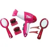 Image de Klein set de coiffure avec sèche-cheveux et accessoires 7 pièces rose