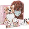 Image de Dessin et coloriage enfant Top Model Livre de coloriage Doggy figuratif Kitty & Doggy