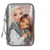 Image de TOPModel - Trousse - triple - polyester - rose, gris - MY BFF