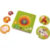 Image de Haba puzzle animaux de ferme en bois 6 pièces