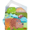Image de Haba Haba Livre En Bois Pour Bébé Dinosaures
