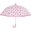 Image de Playshoes parapluie pour enfants Hartjesfilles 70 cm transparent/rose