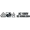 Image de Tournevis porte embout Slim VDE 75 mm WIHA Liftup - 6 Embouts FENTE /PH /XENO PZ2 - 38611