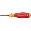 Image de Tournevis porte-embout WIHA PocketMax isolÃ© 1000V + 4 embouts isolÃ©s slim - 45296