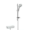 Image de Hansgrohe Combi douche Raindance Select S 150 3 jets avec barre 65 cm/Ecostat Select blanc/chrom? Hansgrohe