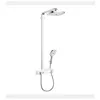 Image de Hansgrohe - Colonne de douche thermostatique HANSGROHE Raindance Select E 300 avec mitigeur 30 cm blanc et chromÃÂ©  - Blanc