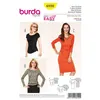Image de Patron Burda 6910 Tee-Shirt et robe du 34 au 46 - Model FR 34-46