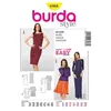 Image de Patron Burda 6988 Robe - Model FR 34-46