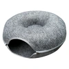 Image de Tunnel Aumüller Donut pour chat - gris