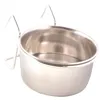 Image de Trixie Ecuelle Inox Avec Support - 300ml - Ã9cm - Pour Perroquet Et Perruche