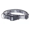 Image de Trixie Silver Reflect - Collier pour chien - taille M - L : tour de cou 35-55cm, motif de pattes