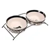 Image de Porte-gamelles (2x1,6L) Trixie Eat on Feet, écuelles - 20 cm de diamètre
